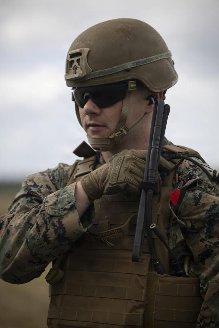 U.S. Marine Corps Capt. Ryan Cassidy, from New York, a...