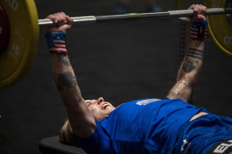 Staff. Sgt. Allison Smith, U.S. Air Force competitor,...