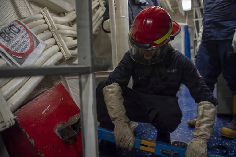 ATLANTIC OCEAN (July 30, 2026) Damage Controlman Fireman...