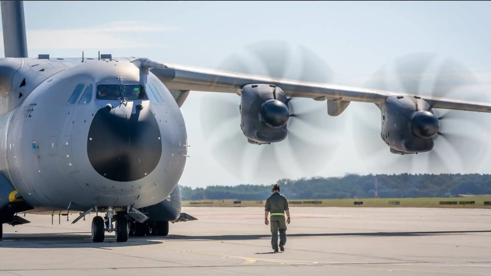A400M en approche