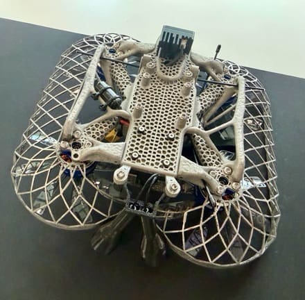 Corps imprimé en 3D du drone R3 Saber
