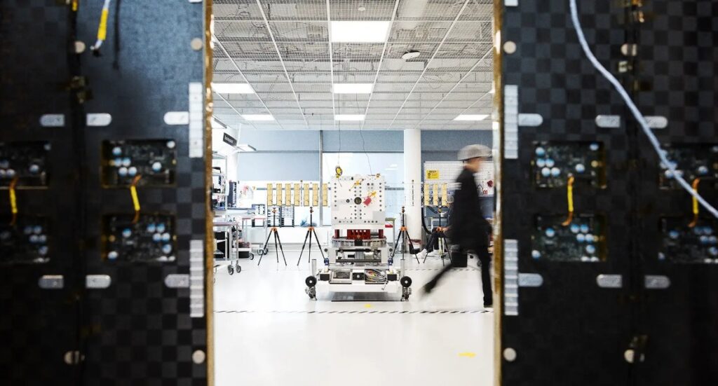 Site de production de radars à ouverture synthétique