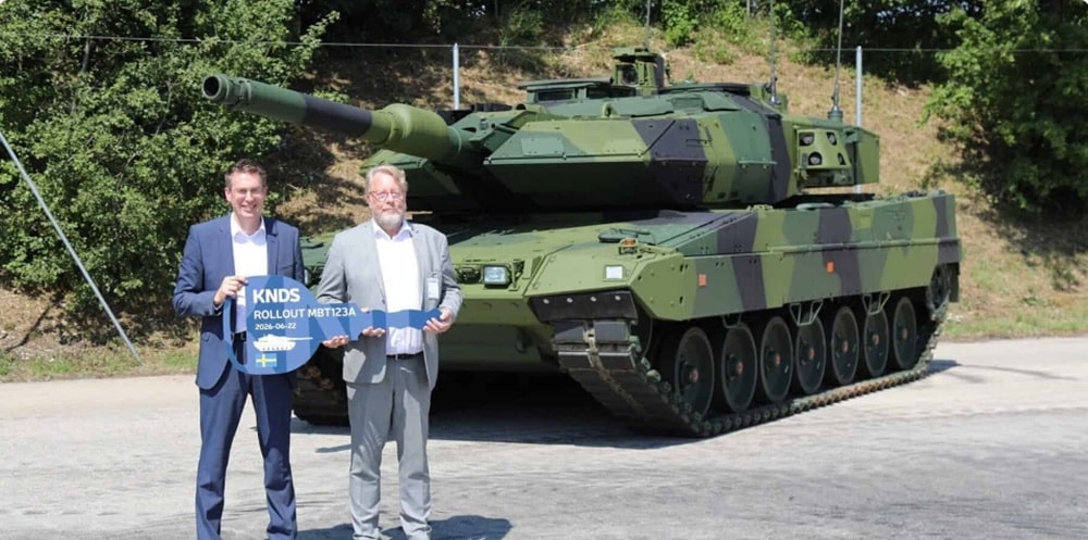 Char Leopard 2 Stridsvagn 123A modernisé