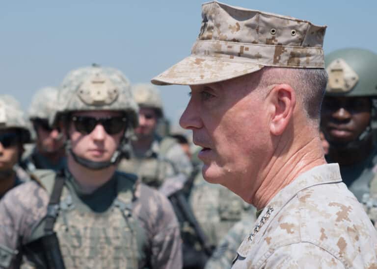Marine Gen. Joseph F. Dunford Jr., chairman of the Joint...