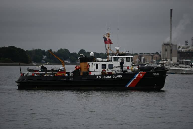 The Coast Guard Cutter Pendant (WYTL-65608) is a 65'...
