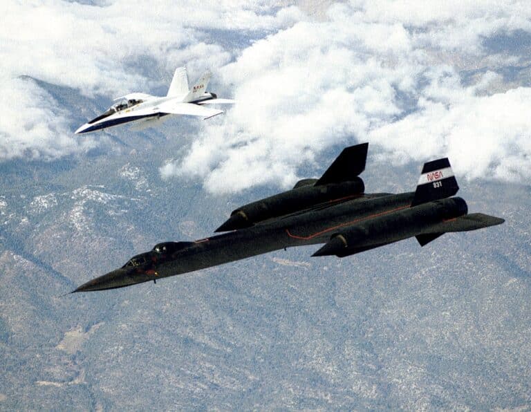 EC96-43862-4 Three SR-71 aircraft were used at different...