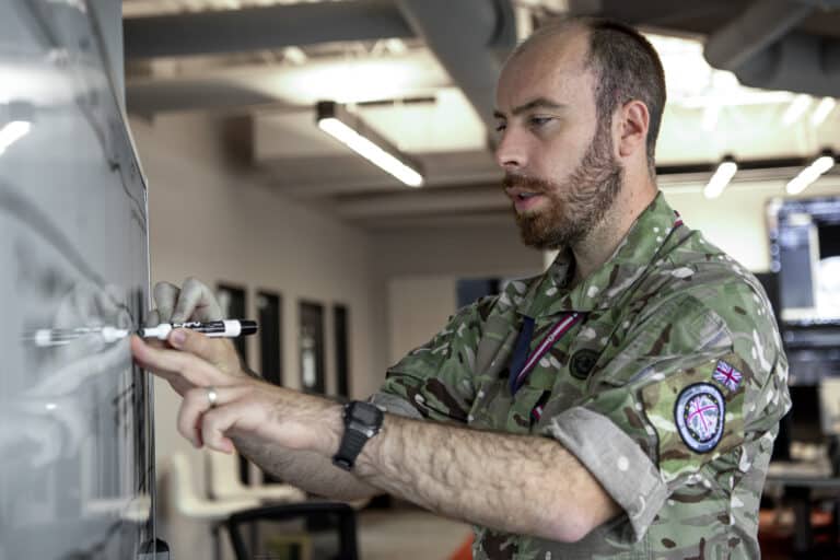 Flt Lt Nick Hallchurch, JCO-UK team lead, writes on a...