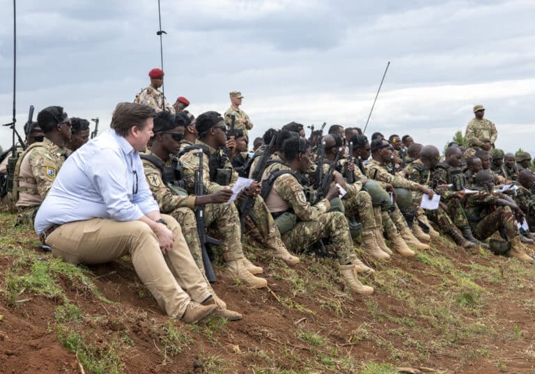 James Heappey, Minister of State for the Armed Forces of...