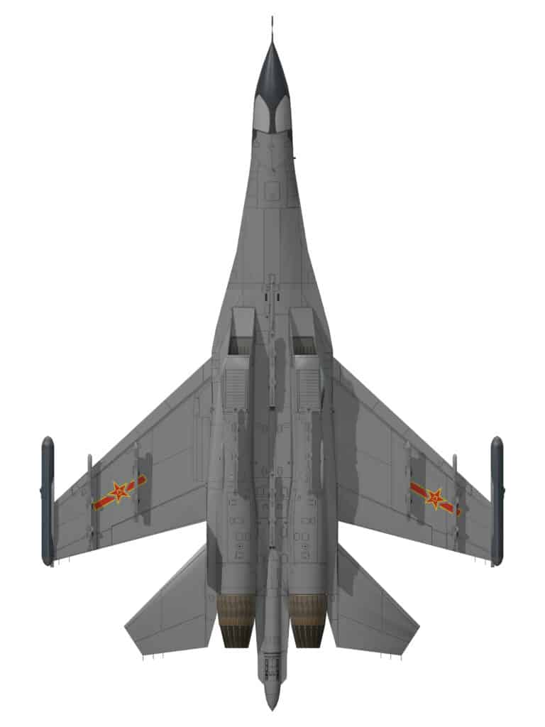 Shenyang J-11 Bottom Orthographic View

The Shenyang...