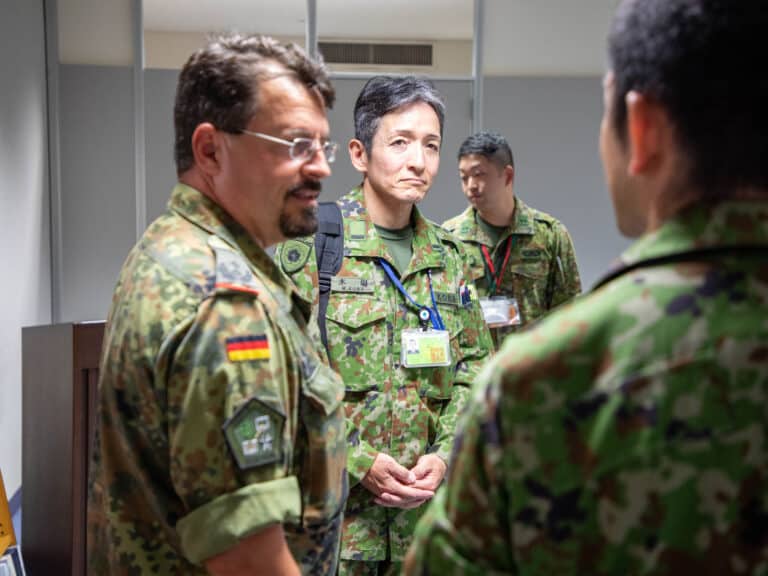 ASAKA, Japan (Aug. 25, 2025) — Brig. Gen. Robbin Dove,...