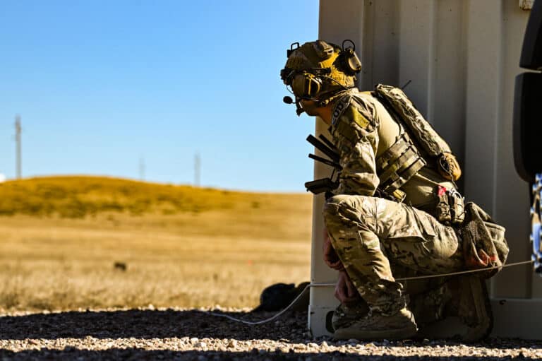 Staff Sgt. Jarrid Mckenzie, 90th Civil Engineer Squadron...