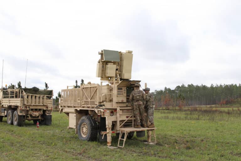 Spc. Trent Murphy and Spc. Brian Cox, Air Defense Battle...