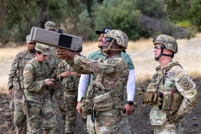 U.S. Army Reserve Brig. Gen. James F. Porter, commanding...