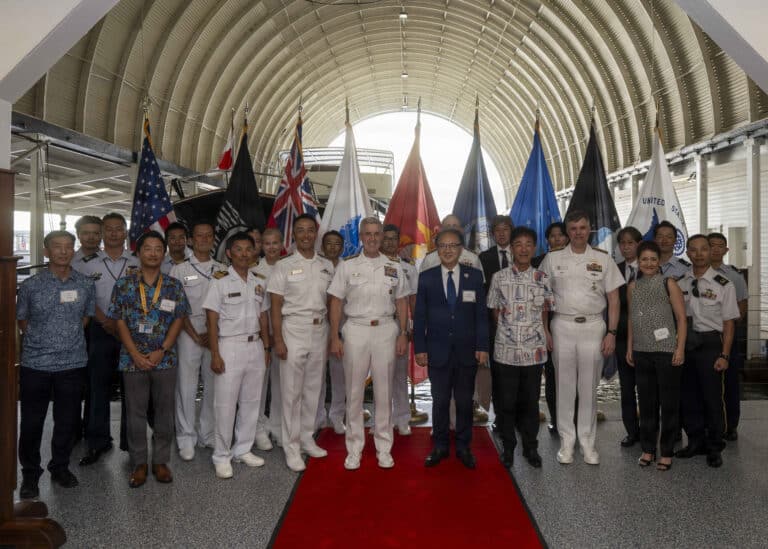 U.S. Navy Adm. Steve Koehler, commander, U.S. Pacific...