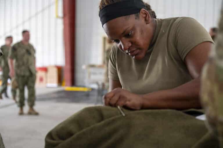 U.S. Air Force Tech. Sgt. Tiffany Jenkins, a Silver Flag...