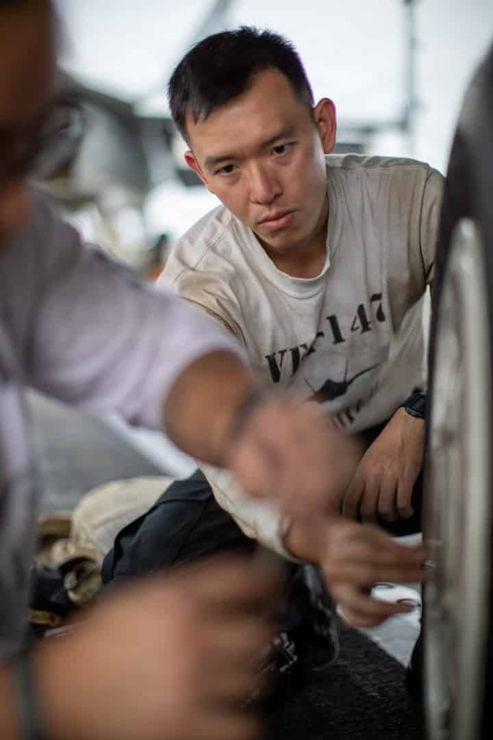 Aviation Machinist's Mate 3rd Class Hoan Ngo, from...