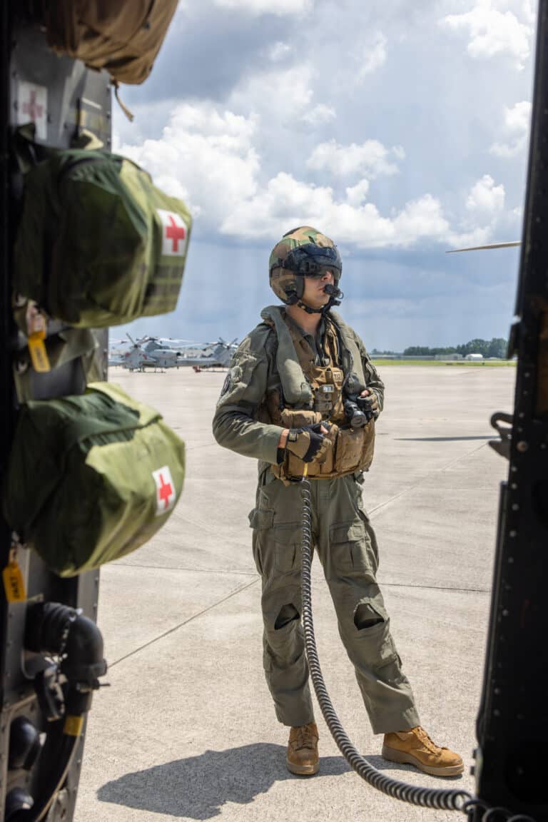 U.S. Marine Corps Cpl. Austin Field, from North...