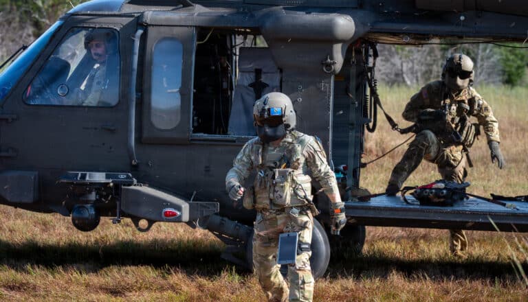 U.S. Army National Guard UH-60 Black Hawk with Charlie...
