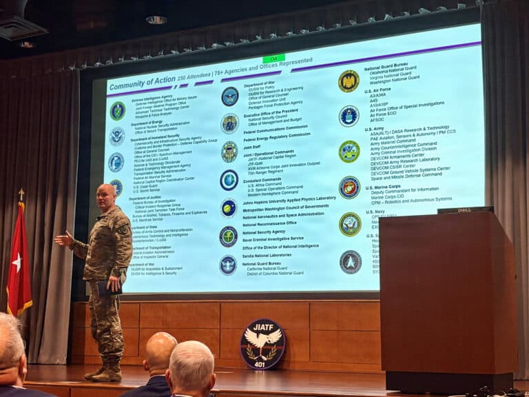 U.S. Army Brig. Gen. Matt Ross, director of Joint...