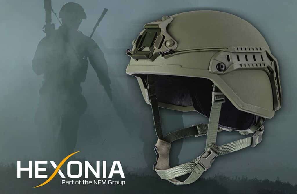 Casque de combat Hexonia pour la Bundeswehr