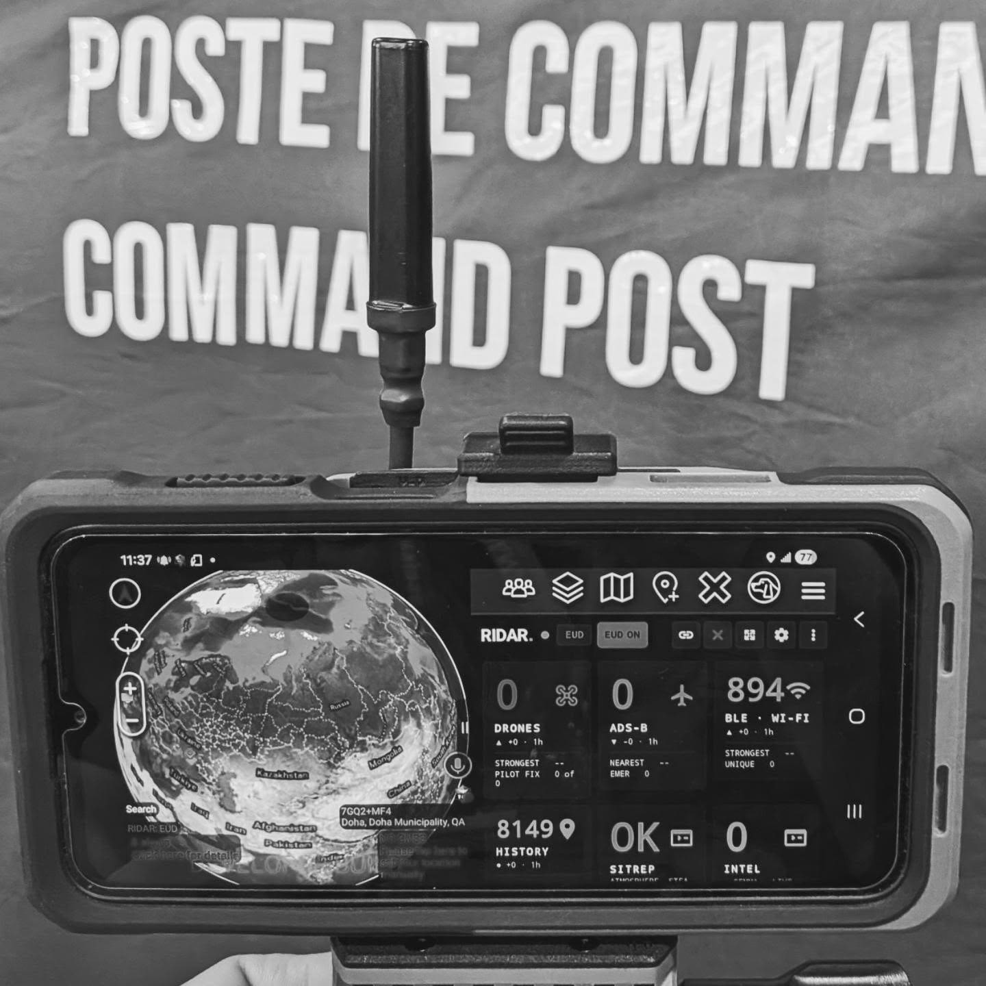 Détection de drones avec RIDAR ATAK