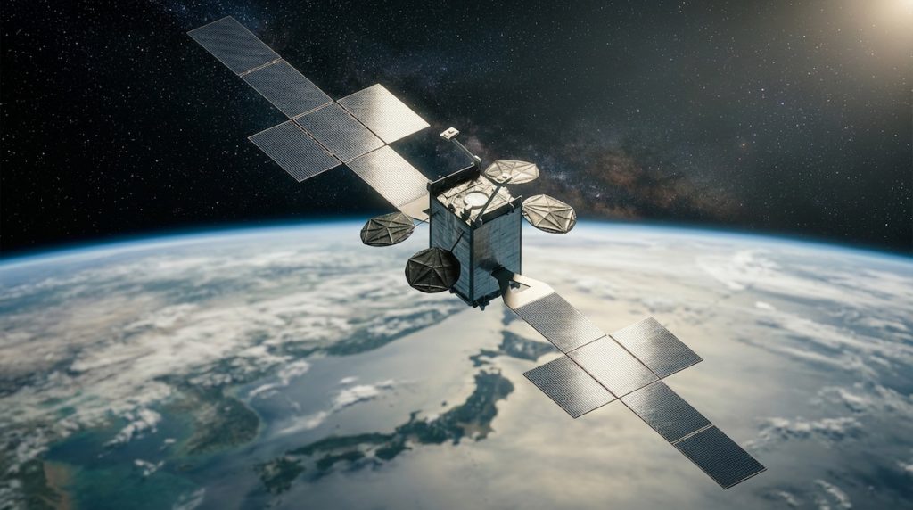 Satellite de communication de défense japonais