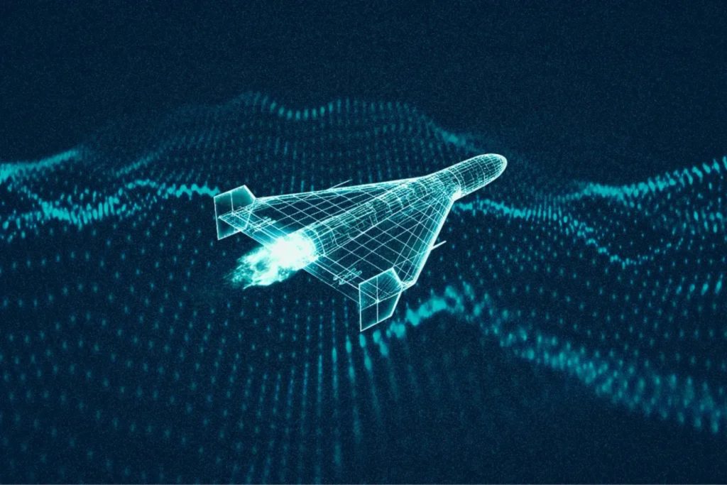 Modèle numérique du drone kamikaze Shahed