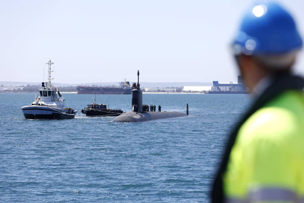 Sous-marin USS Mississippi en visite en Australie
