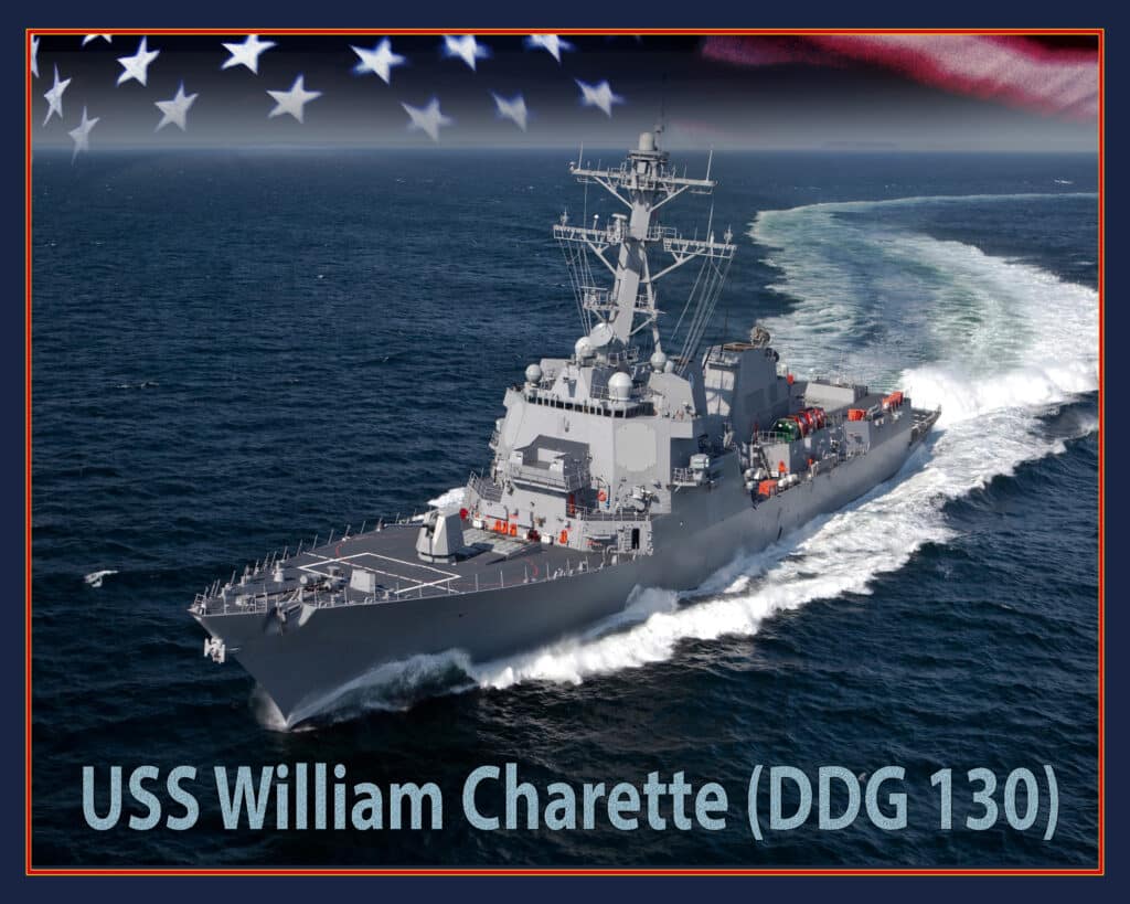 La Marine inaugure un destroyer nommé en hommage à un infirmier décoré de la Medal of Honor