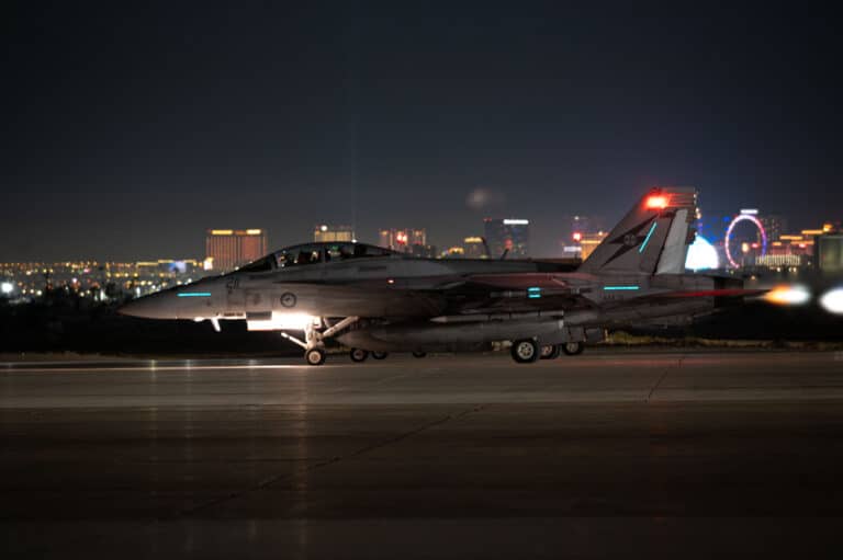 Royal Australian Air Force F/A-18 Super Hornets prepare...
