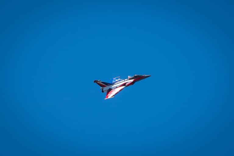 A French Dassault Rafale fighter jet assigned to the...