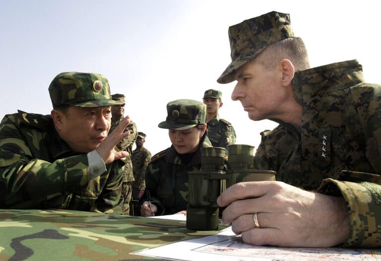 Chairman of the Joint Chiefs of Staff, Marine Gen. Peter...