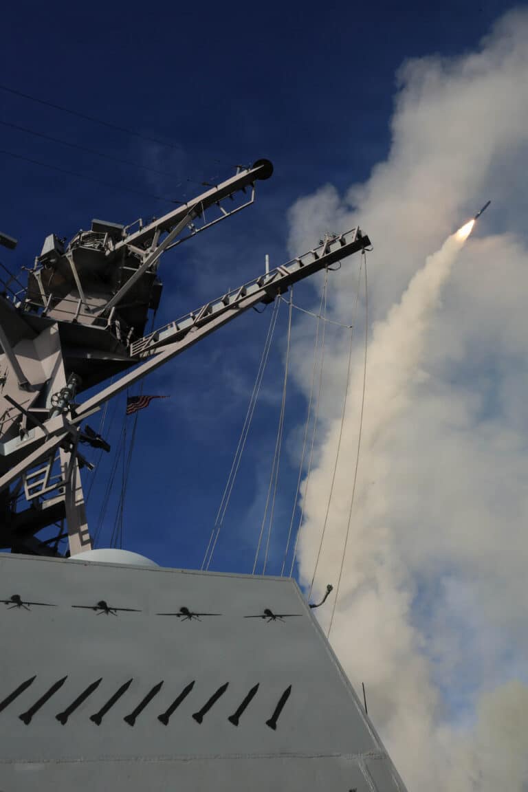 Arleigh Burke-class guided-missile destroyer USS Thomas...