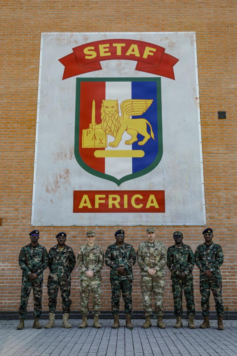 Members of U.S. Army Southern European Task Force,...