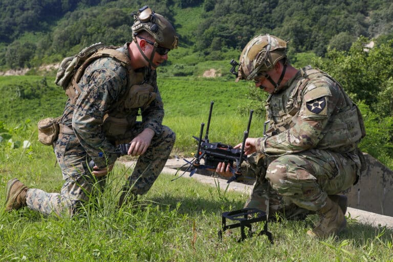 U.S. Army Sgt. Jacob Wise, assigned to the 2nd Infantry...