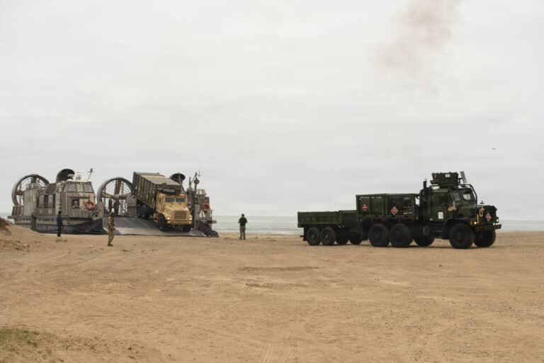 U.S. Marines assigned to 15th Marine Expeditionary Unit,...