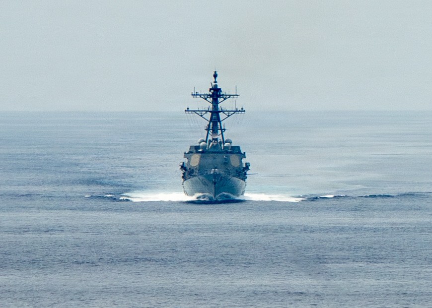 USS Benfold en mer de Chine méridionale, juillet 2026